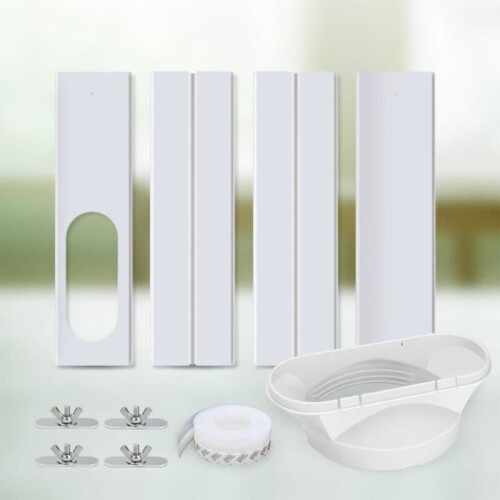 Portable air conditioner window kit with coupler adjustable window joint for AC unit 135 mm window adapter 2