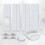 Portable air conditioner window kit with coupler adjustable window joint for AC unit 135 mm window adapter 4