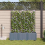 VidaXL vidaXL Garden Planter 3 pcs LiGht Grey Plastic 1