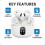 Wireless Bluetooth speakers with 48 hours of autonomy White 3
