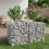 VidaXL vidaXL Gabion Raised Bed Silver 1