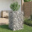 VidaXL vidaXL Gabion Raised Bed Silver 1