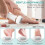 Electric Foot File - 2 Speeds - 3 Replacement Rollers - Waterproof - Pedicure 2