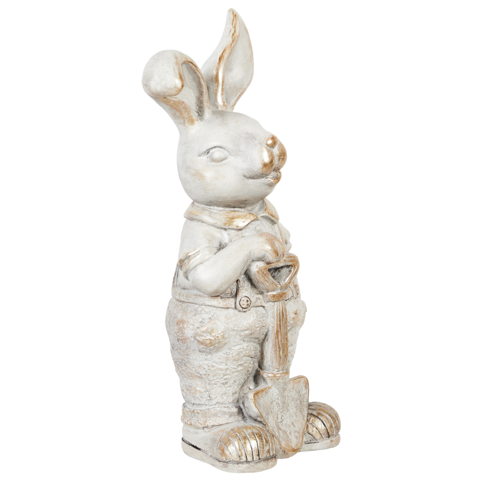 Beliani Garden Figurine Simard White