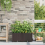 VidaXL vidaXL Garden Planter 2 pcs Brown Plastic 1