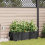 VidaXL vidaXL Garden Planter 3 pcs Black Plastic 1