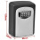 Lock in combination - POPSPO - Mural - 4 chiffres - Alliage de zinc - Secure and light 3