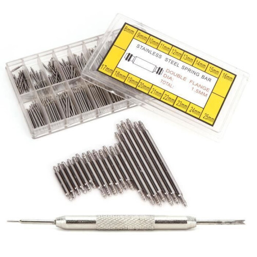 360 Pcs 18 Sizes 8-25mm Assorted Spring Watch Bands 1