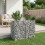 VidaXL vidaXL Gabion Raised Bed Silver 1