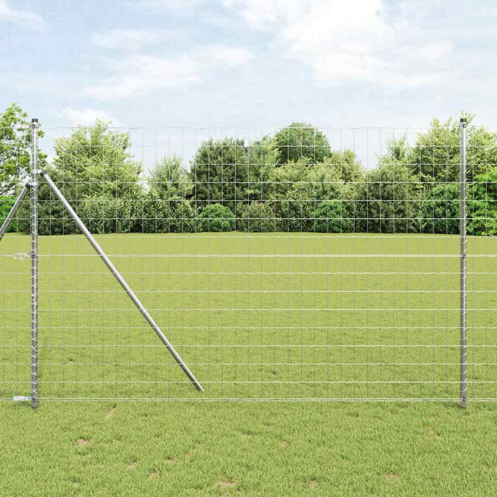 Vidaxl Euro Fence 1.6 X 10 M Pvc-Coated Iron