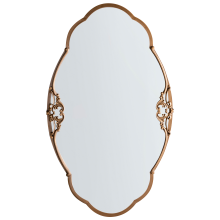 Wall Mirror EPANNES 49 cm 84 cm Gold