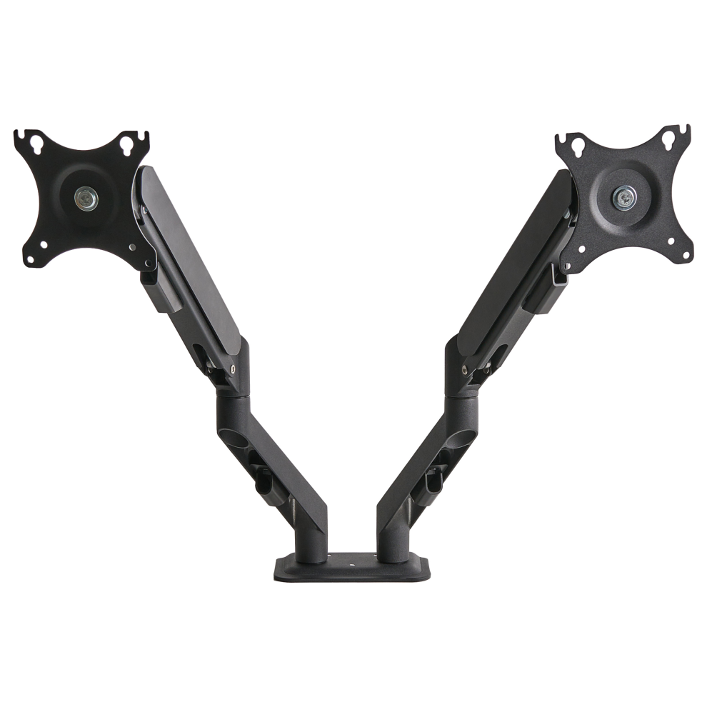 Beliani Dual Monitor Arm Marm Black