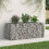 VidaXL vidaXL Gabion Raised Bed Silver 1