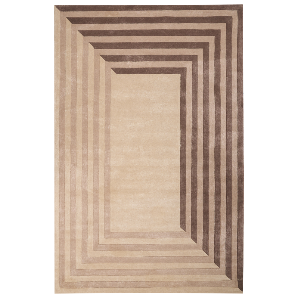 Beliani Rug Sarai 200 X 300 Cm Viscose Beige