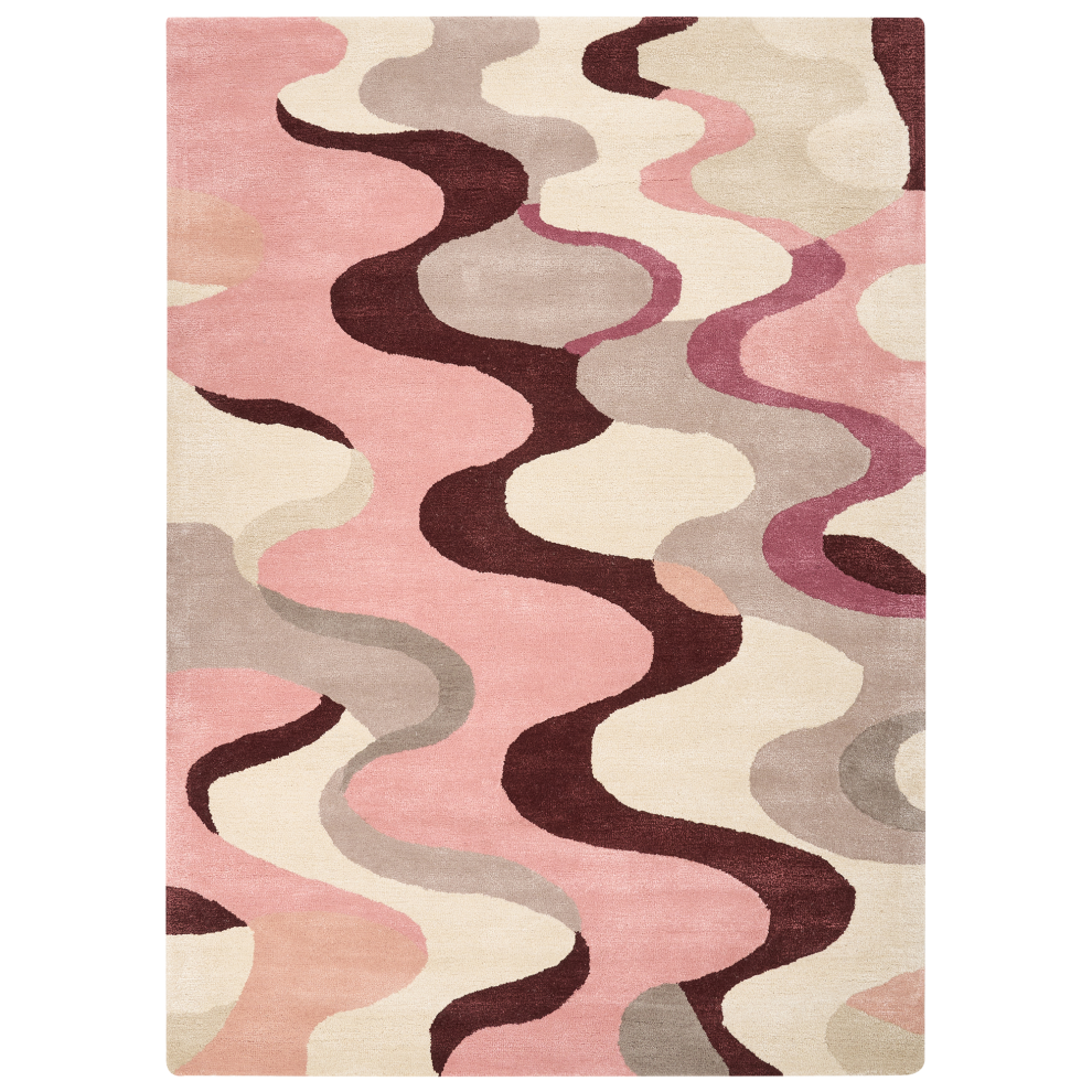 Beliani Rug Kotli Multicolour 160 X 230 Cm Viscose