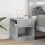 VidaXL vidaXL End Table 2 pcs Concrete Grey 40.5 x 40 x 45 cm Engineered Wood 1