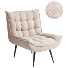 Armchair ALVESTA Boucle Beige