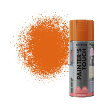 Rust-Oleum 400ml Painter's Touch Spray Paint Aerosol - Real Orange Gloss