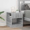 VidaXL vidaXL End Table 2 pcs Grey Sonoma 40.5 x 40 x 45 cm Engineered Wood 1