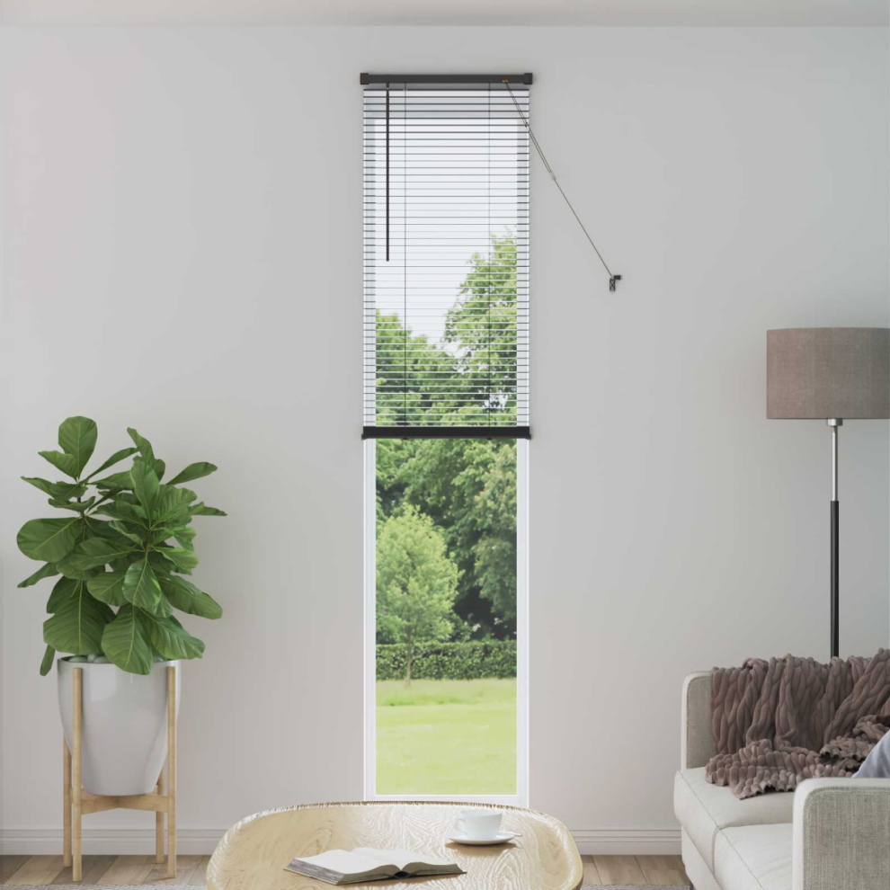 Vidaxl Venetian Blind Silver Grey 213 X 60 Cm Pvc