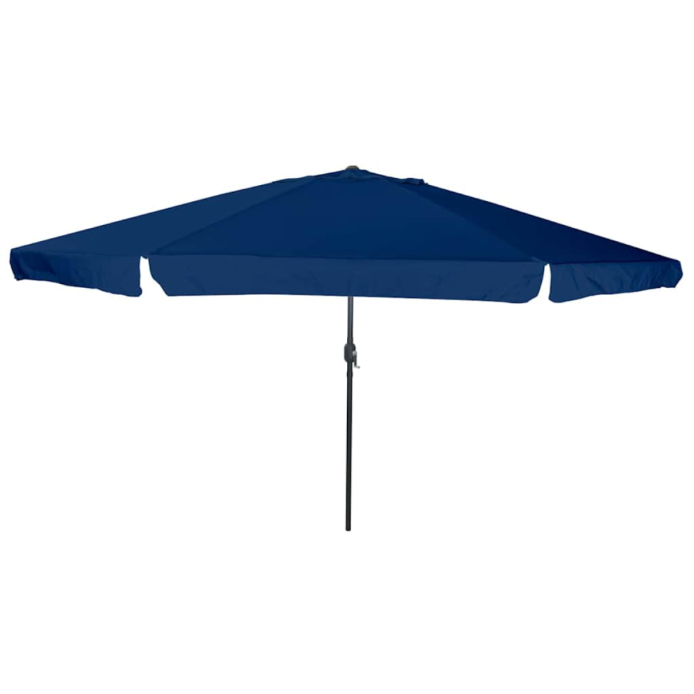 Vidaxl Garden Parasol Azurblau 394 X 394 X 248 Cm Polyester And Steel