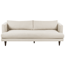 Sofa 3 Seater JARPEN Fabric Light Beige