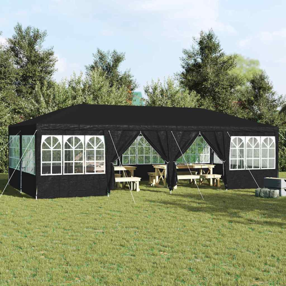 Vidaxl Party Tent Anthracite 800 X 400 X 266 Cm Polyethylene