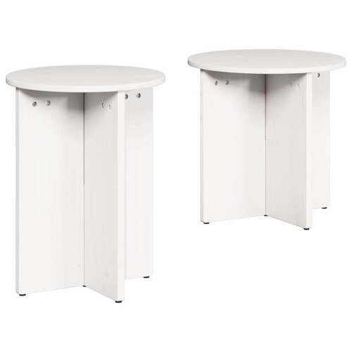 VidaXL vidaXL Coffee Table 2 pcs White 1