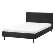 Bed Fabric FITOU 120 x 200 cm (EU Small Double) Black