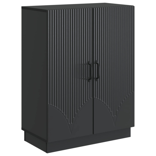 VidaXL vidaXL Sideboard Black 66 x 34.5 x 87 cm Engineered Wood