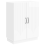 VidaXL vidaXL Sideboard High Gloss White 66 x 34.5 x 87 cm Engineered Wood 1