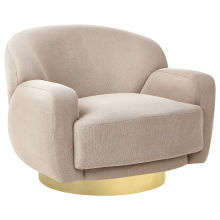 Armchair LEJRE Fabric Taupe