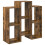 VidaXL vidaXL Sideboard Smoked Oak 90 x 30 x 90 cm 2