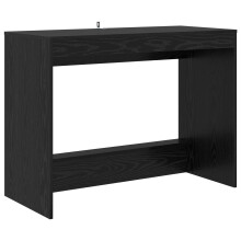 vidaXL Bed Desk Black Oak 100 x 45 x 75 cm Engineered Wood