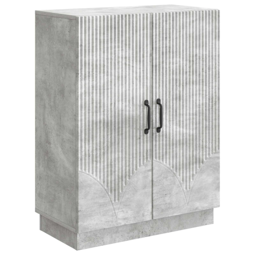 VidaXL vidaXL Sideboard Concrete Grey 66 x 34.5 x 87 cm Engineered Wood