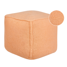 Pouffe ALIPUR Boucle Orange