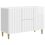 VidaXL vidaXL Sideboard High Gloss White 89 x 34.5 x 60 cm Engineered Wood 1