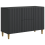 VidaXL vidaXL Sideboard with Drawer Black 89 x 34.5 x 60 cm Engineered Wood 1