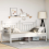 VidaXL vidaXL Daybed Frame White 90 x 190 cm Steel 1