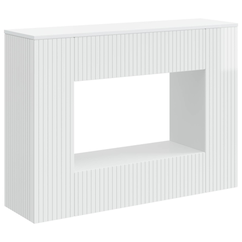 VidaXL vidaXL Console Table High Gloss White 101 x 29 x 74 cm Engineered Wood 1