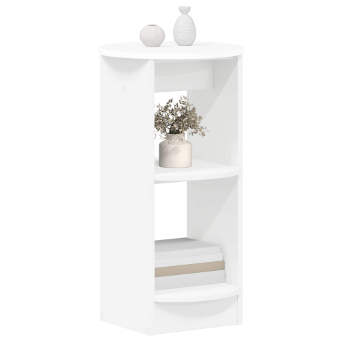 VidaXL vidaXL Side Cabinet White Engineered Wood 2