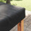 VidaXL vidaXL Table Cover Plain Black 142 x 142 x 15 cm Fabric 4