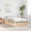 VidaXL vidaXL Ottoman Bed Frame with Storage Natural 90 x 190 cm 4
