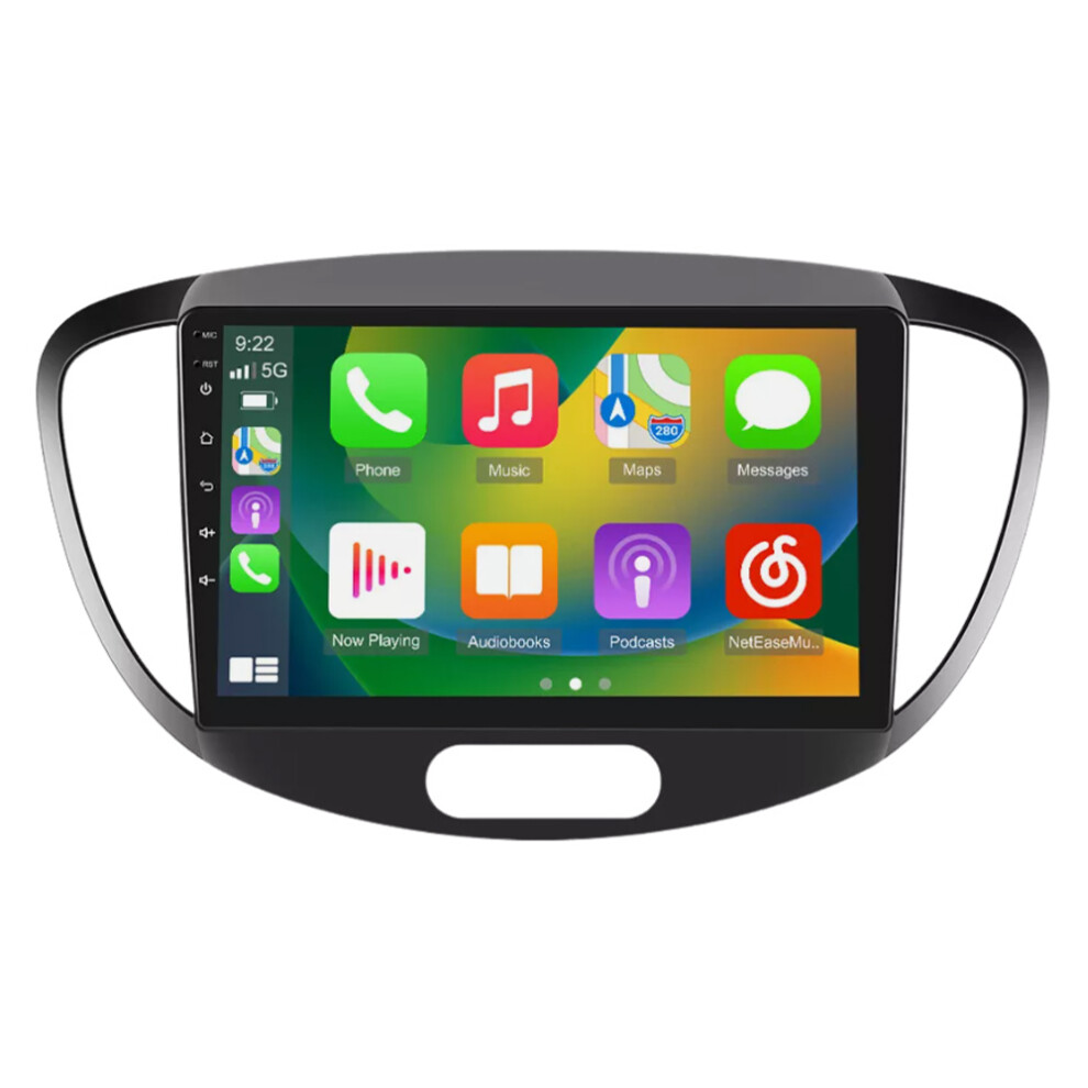 9In Car Stereo Radio 2+32G For Hyundai I10 2007-2013 With Carplay Android Auto Swc + Ahd Backup Camera 6276096764896