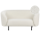 Beliani Sofa 2 Seater LOEN Boucle White 1