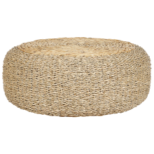 Pouffe BACKAN Water Hyacinth Beige