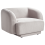 Beliani Armchair SKJANES Fabric Light Grey 1