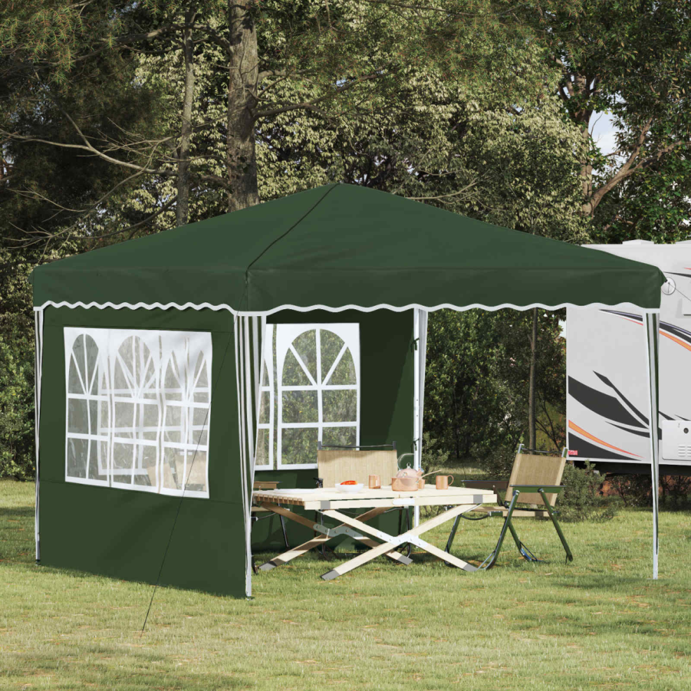 Vidaxl Pop-Up Party Tent Green 288 X 288 X 245 Cm Oxford Fabric