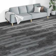 vidaXL Bodenplanken Grau 5,26 m² 18 Stk. PVC