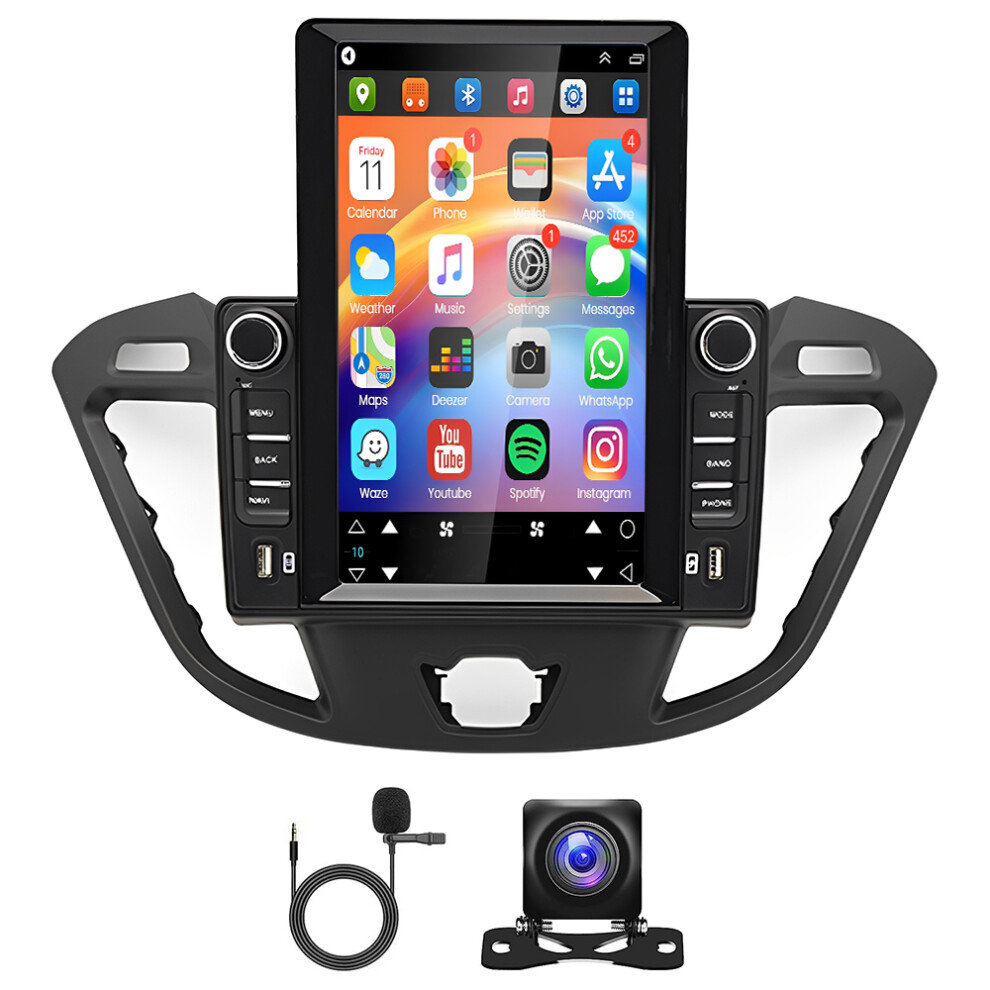 9.7In Car Stereo Radio 2+32G For Benz B200 2004-2012 With Carplay Android Auto Swc + Ahd Backup Camera 5044063048604
